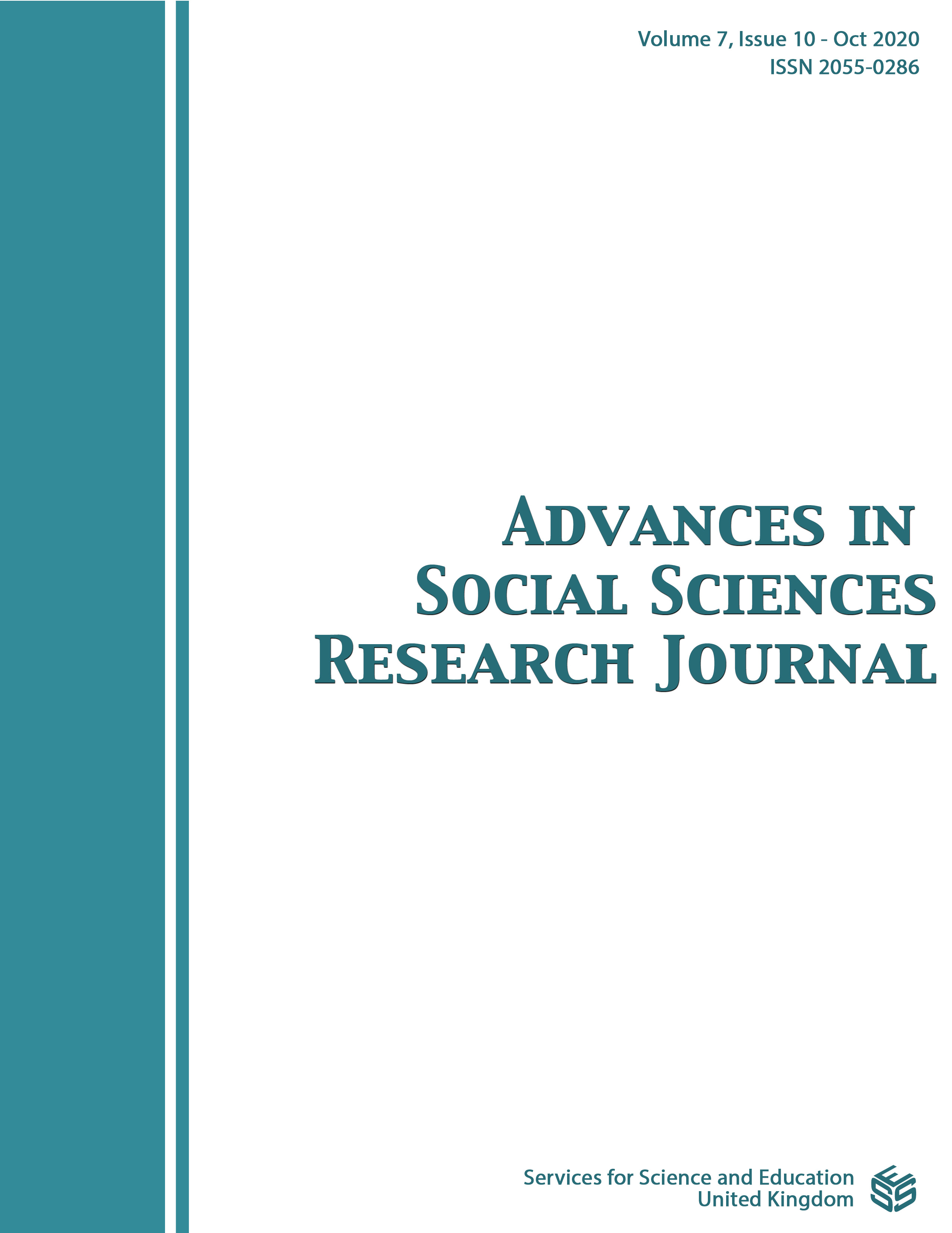 					View Vol. 7 No. 10 (2020): Advances in Social Sciences Research Journal
				